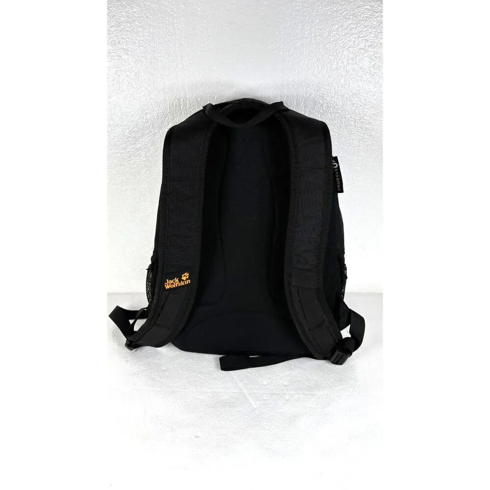 Jack Wolfskin Perfect Day Backpack Black Padded Straps and Back Multiple Pockets